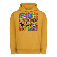 Pigment Peanut Butter kiss whoever the fuck you want Urban Hoodie - LillyAllenDesigns