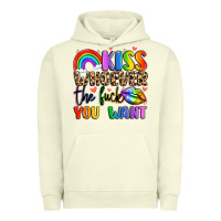 Pigment Pistachio kiss whoever the fuck you want Urban Hoodie - LillyAllenDesigns