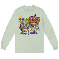 Matcha king cake calories don't count skull Long Sleeve Tee - FaDigitalArtStudio