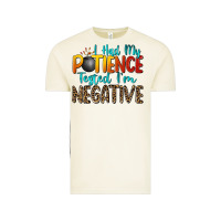 Vintage Arctic i had my patience tested i'm negative Vintage Tee - Zillion Design Studio