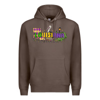 Coffee louisiana mardi gras Premium Hoodie - MaliasSmallBusiness