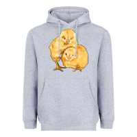 Heather Grey chicks Heavyweight Hoodie - Artiststas