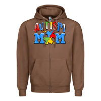 Chestnut autism mom Zipper Hoodie - JahusDesignShop