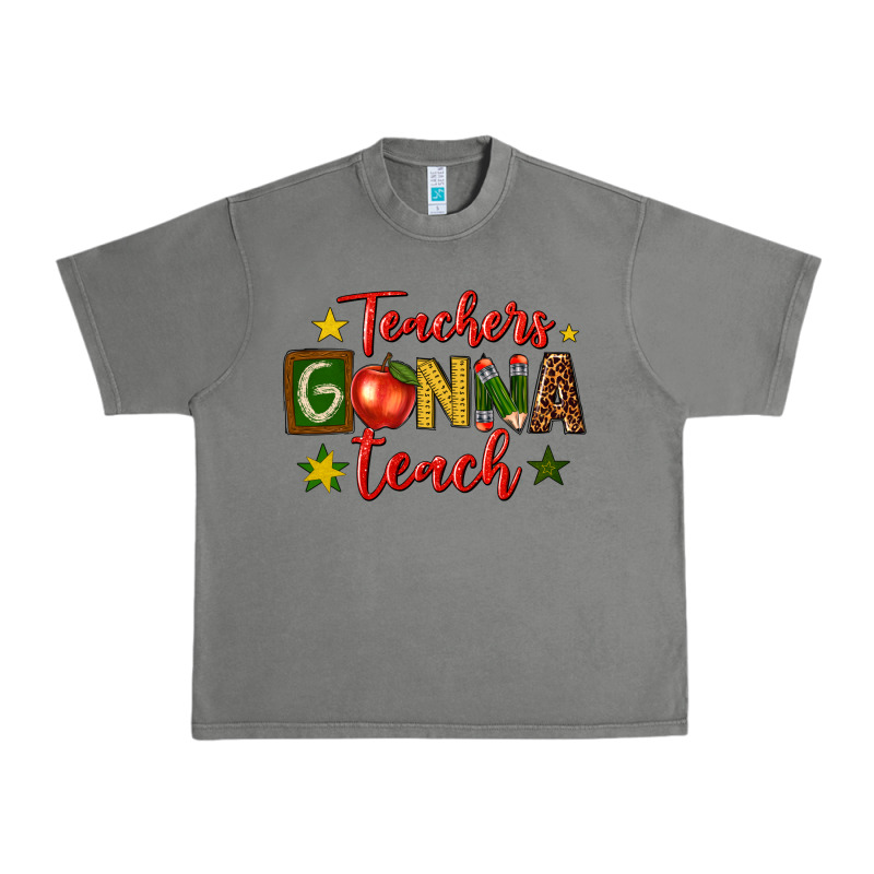 Teachers Gonna Teach Urban Heavy Tee by texasbilliewilder | Teevron