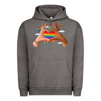 Pigment Tornado lgbtq pride hands Urban Hoodie - LillyAllenDesigns
