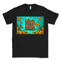 Black sunflowers mama skinny metal can holder Classic Tee - HRA Design Shop