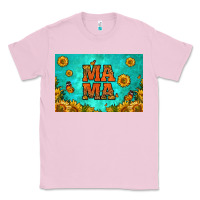 Bubblegum Pink sunflowers mama skinny metal can holder Classic Tee - HRA Design Shop