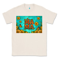 Sunflowers Mama Skinny Metal Can Holder Classic Tee | Teevron