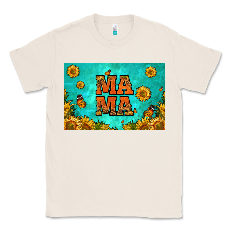 Sunflowers Mama Skinny Metal Can Holder Classic Tee by HRA Design Shop | Teevron