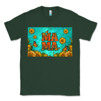 Sports Green sunflowers mama skinny metal can holder Classic Tee - HRA Design Shop