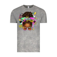 Cloud Rock 90s afro messy bun Vintage Tee - texasbilliewilder