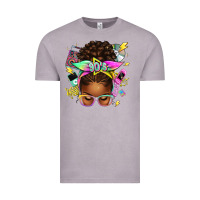 Vintage Zinc 90s afro messy bun Vintage Tee - texasbilliewilder