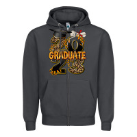 Smoke 2023 graduate leopard Zipper Hoodie - AdoDesignShop