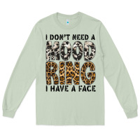 Matcha i dont need a mood ring i have a face Long Sleeve Tee - CowhideDigitalArt