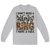Moon Dust i dont need a mood ring i have a face Long Sleeve Tee - CowhideDigitalArt