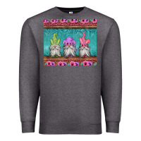 Charcoal Heather easter gnomes Premium Sweatshirt - Jasminsmagicworld