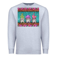 Heather Grey easter gnomes Premium Sweatshirt - Jasminsmagicworld