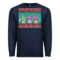 Navy easter gnomes Premium Sweatshirt - Jasminsmagicworld