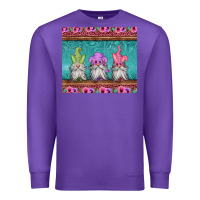 Purple easter gnomes Premium Sweatshirt - Jasminsmagicworld