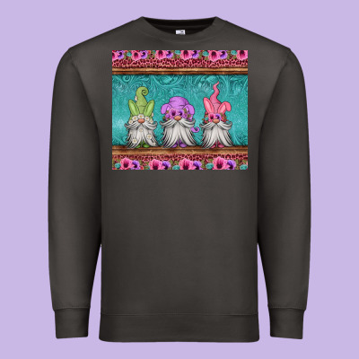Easter Gnomes Premium Sweatshirt Designed By Jasminsmagicworld