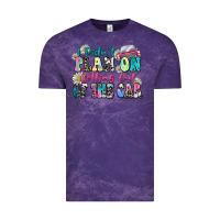 Cloud Purple i didn't plan on getting out of the car Vintage Tee - Zillion Design Studio