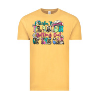 Vintage Mustard i didn't plan on getting out of the car Vintage Tee - Zillion Design Studio