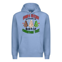 Colony Blue farm fresh christmas tree Premium Hoodie - MaliasSmallBusiness