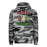 Slate Camo farm fresh christmas tree Premium Hoodie - MaliasSmallBusiness