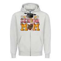 Dove Grey senior mom 2023 Zipper Hoodie - AdoDesignShop