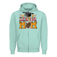 Seafoam senior mom 2023 Zipper Hoodie - AdoDesignShop