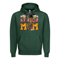 Sports Green senior mom 2023 Zipper Hoodie - AdoDesignShop