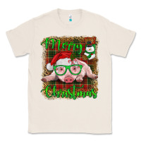 Natural merry christmas baby pig Classic Tee - RanaPortraitStore