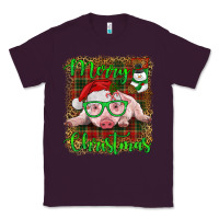 Plum merry christmas baby pig Classic Tee - RanaPortraitStore