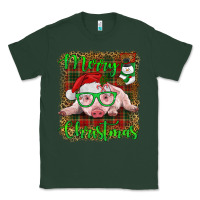 Sports Green merry christmas baby pig Classic Tee - RanaPortraitStore