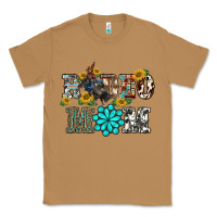 Toasted Coconut western rodeo bullfighter mom turquoise gemstones  sunflowers Classic Tee - BarkalooDesign