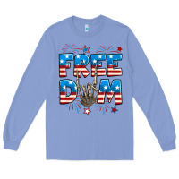 Colony Blue Freedom rock hand Long Sleeve Tee - Neo Western