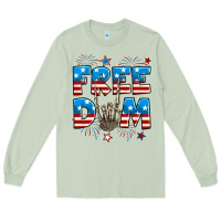 Matcha Freedom rock hand Long Sleeve Tee - Neo Western