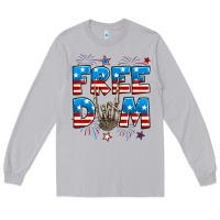 Moon Dust Freedom rock hand Long Sleeve Tee - Neo Western