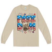 Mushroom Freedom rock hand Long Sleeve Tee - Neo Western