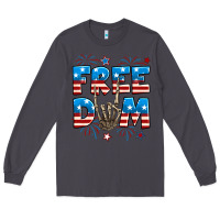 Smoke Freedom rock hand Long Sleeve Tee - Neo Western