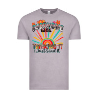 Vintage Zinc everyone was thinking it i just said it Vintage Tee - Zillion Design Studio