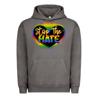 Pigment Tornado stop the hate pride lgbtq heart Urban Hoodie - LillyAllenDesigns