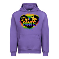 Tulip stop the hate pride lgbtq heart Urban Hoodie - LillyAllenDesigns