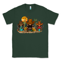 Sports Green western gnomies Classic Tee - FaDigitalArtStudio