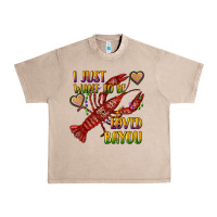 French Oak mardi gras i just want to be loved bayou crawfish Urban Heavy Tee - RanaPortraitStore