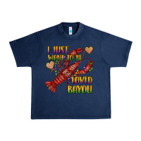 Navy mardi gras i just want to be loved bayou crawfish Urban Heavy Tee - RanaPortraitStore