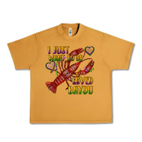 Peanut Butter mardi gras i just want to be loved bayou crawfish Urban Heavy Tee - RanaPortraitStore
