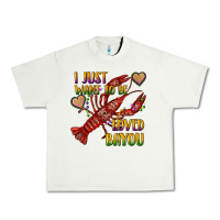 Pistachio mardi gras i just want to be loved bayou crawfish Urban Heavy Tee - RanaPortraitStore