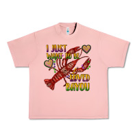 Salmon mardi gras i just want to be loved bayou crawfish Urban Heavy Tee - RanaPortraitStore