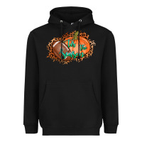 Black tis the season football pumpkin Heavyweight Hoodie - AdoDesignShop